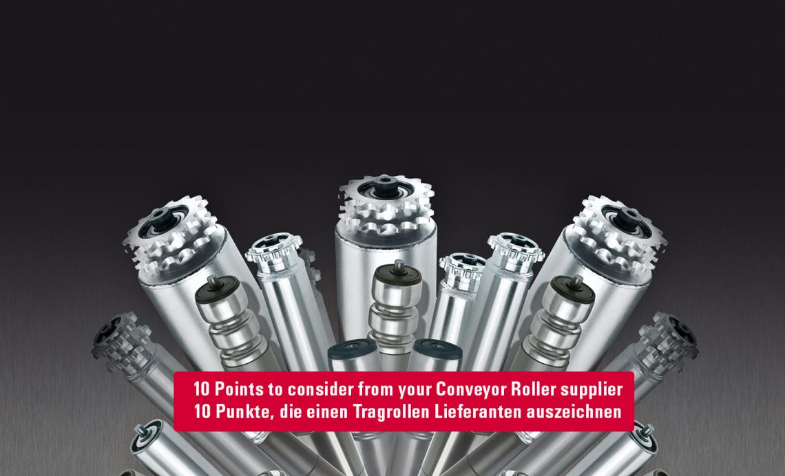 Conveyor Roller supplier 10 important facts KRAUS